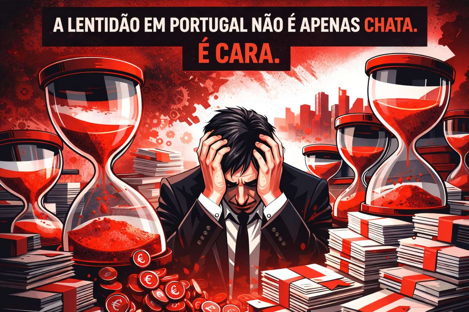 Read more about the article Portugal é lento. E isso sai caro.
